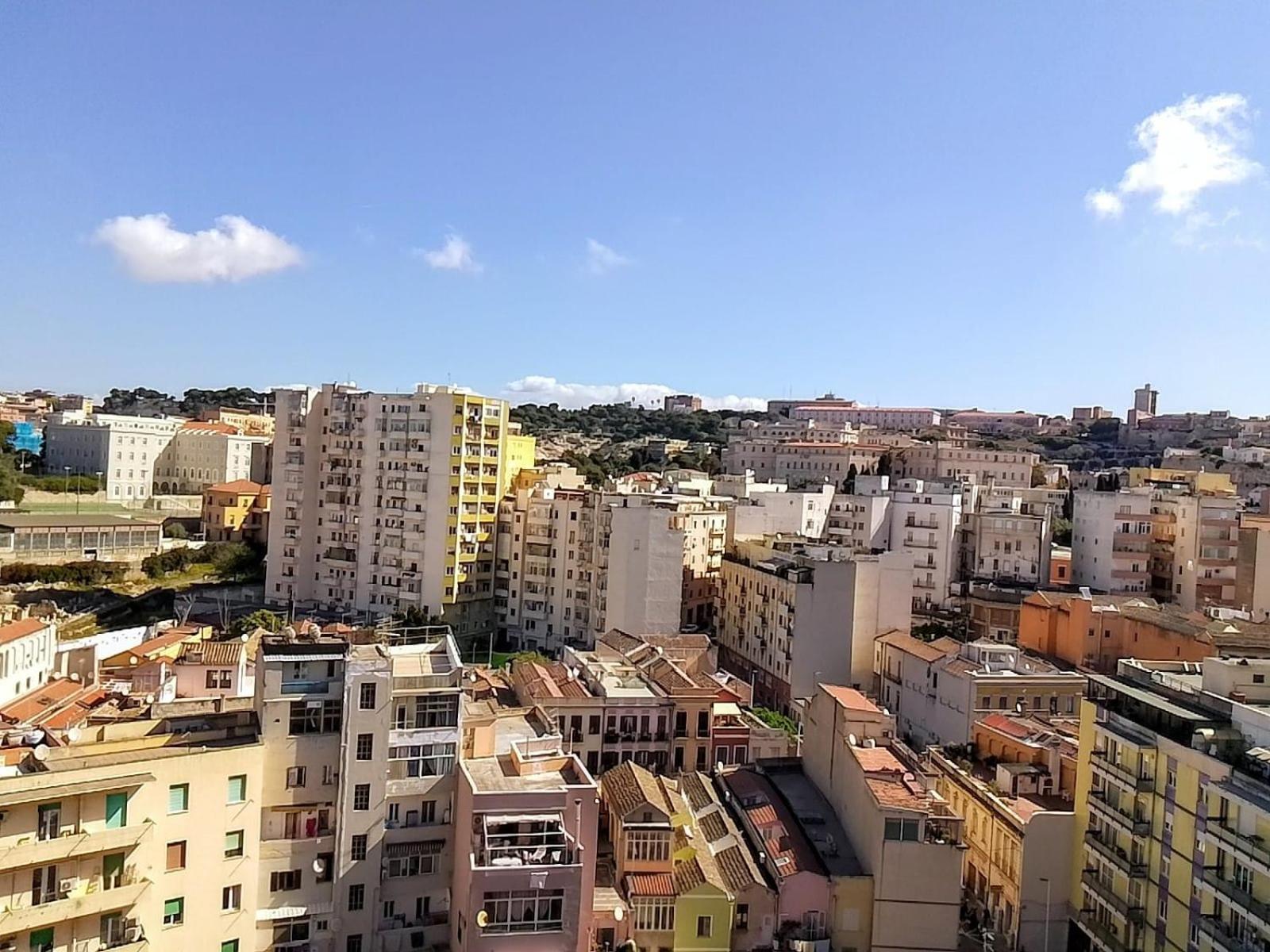 Appartamento Panoramico Cagliari, I Tre Grilli, Centro المظهر الخارجي الصورة